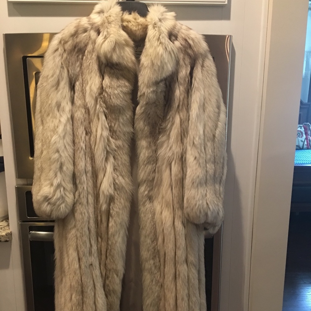 real fox fur coat